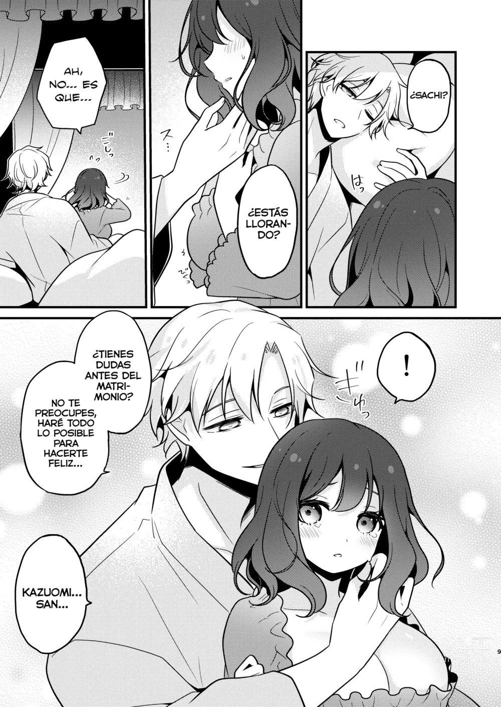 Page 9 of doujinshi Tensei-saki no Fiancé wa NTR Zokusei Mochi deshita