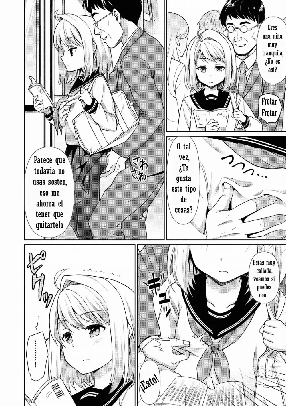 Page 4 of doujinshi Mukuchi Shoujo no Chikan Higai 1-8 + After