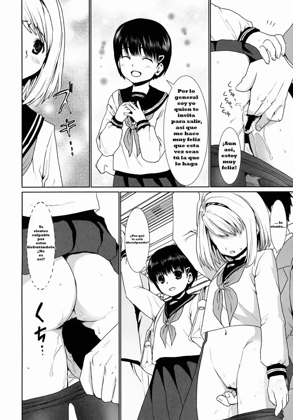 Page 58 of doujinshi Mukuchi Shoujo no Chikan Higai 1-8 + After