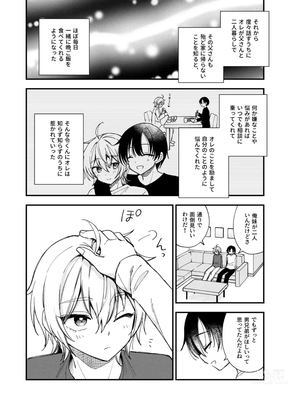 Page 11 of doujinshi Totsuzen desu ga Inma ni Natta node Koibito Miman dakedo Sex Shimasu