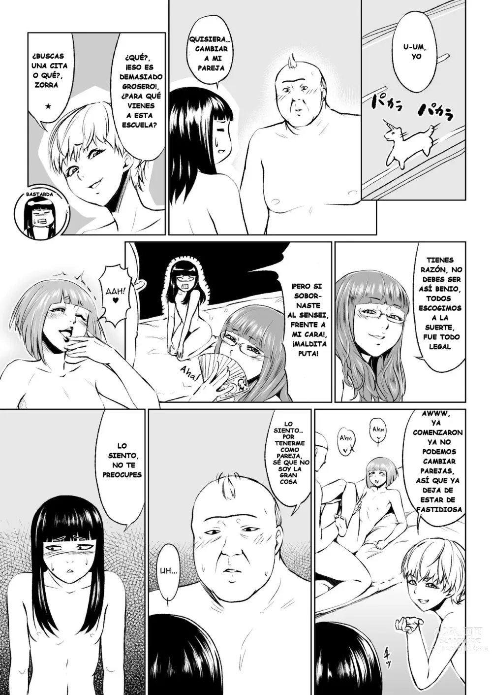 Page 3 of doujinshi Escuela Sólo Para Sujetos Sexuales; Clase Trap: Capítulo 1