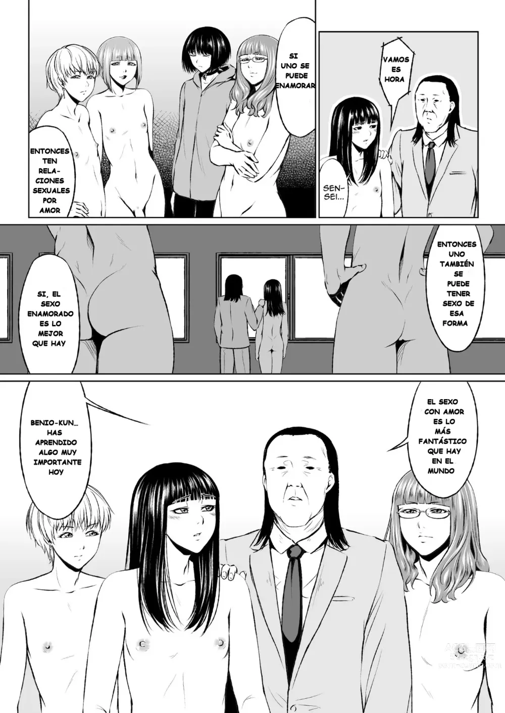 Page 23 of doujinshi Escuela Sólo Para Sujetos Sexuales; Clase Trap: Capítulo 1