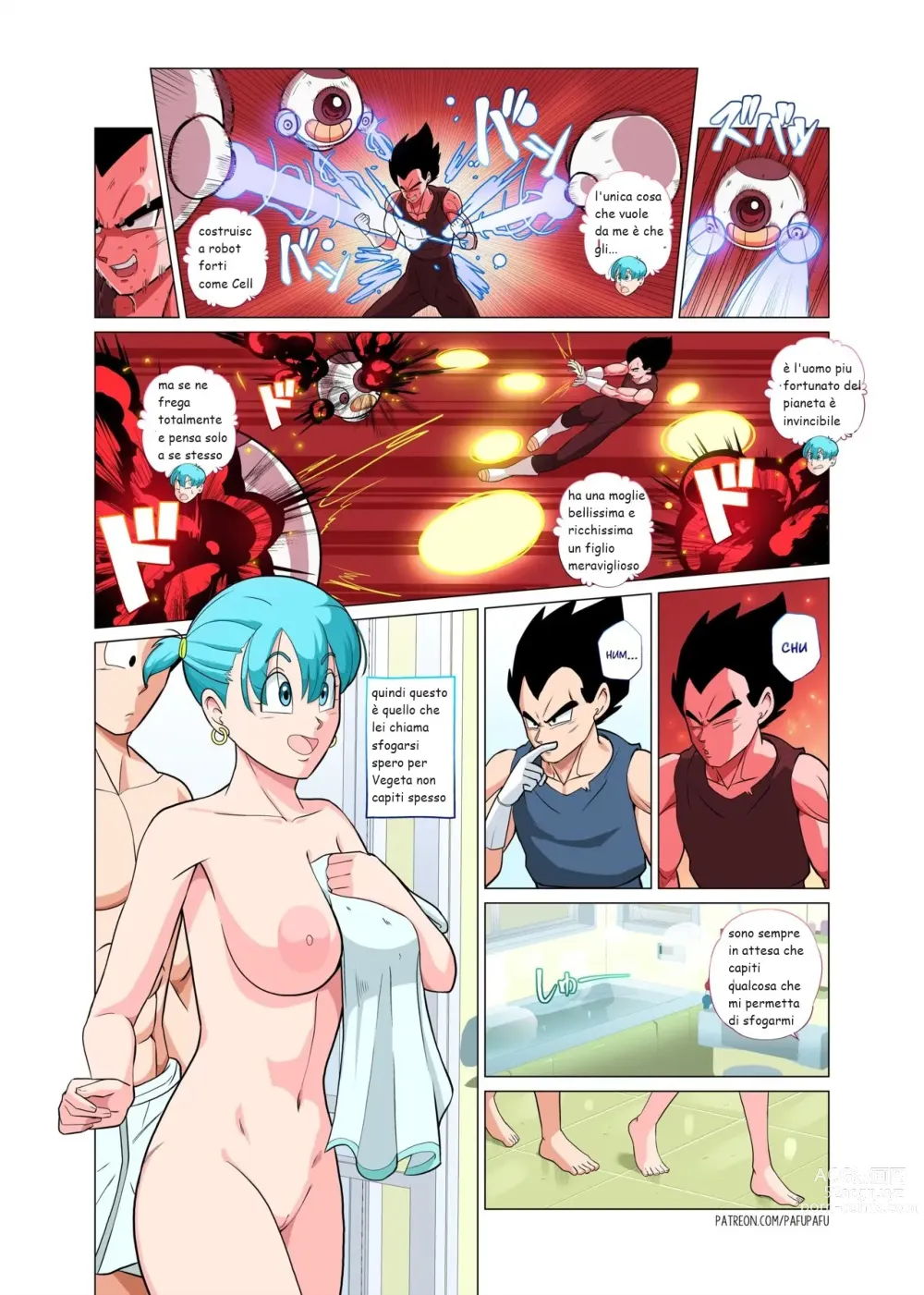 Page 24 of doujinshi bulma si diverte con gohan