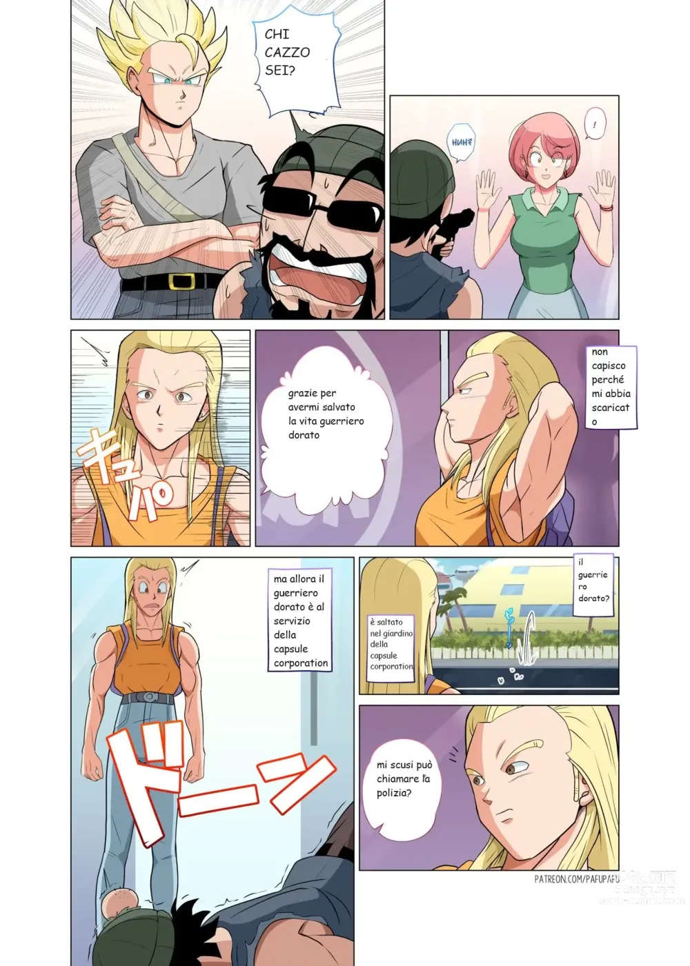 Page 4 of doujinshi bulma si diverte con gohan