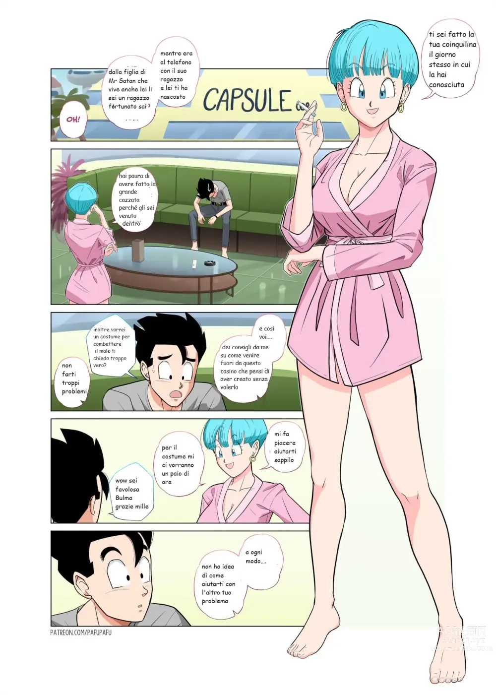 Page 5 of doujinshi bulma si diverte con gohan