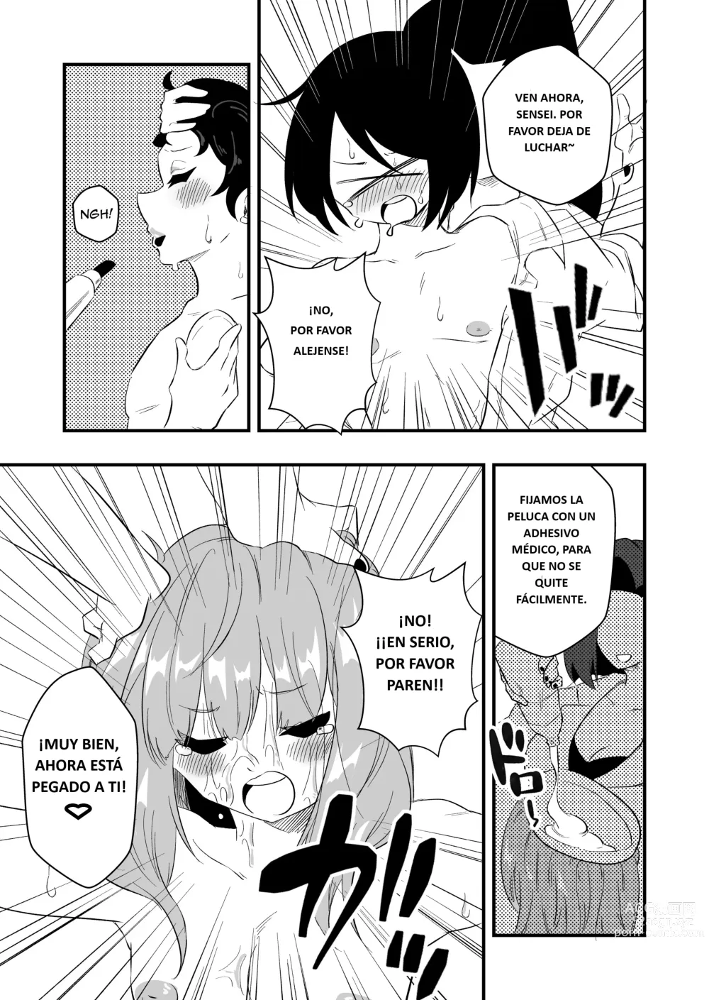 Page 5 of doujinshi Mon Pe Niyoru Dansei Kyoushi Josou Choukyou Keikaku