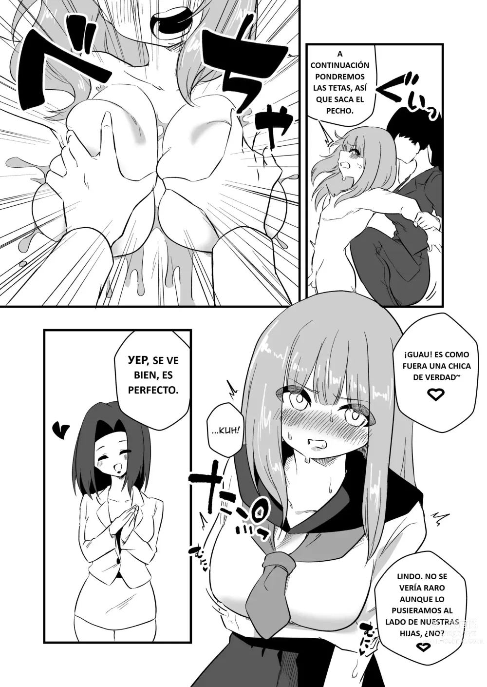 Page 6 of doujinshi Mon Pe Niyoru Dansei Kyoushi Josou Choukyou Keikaku