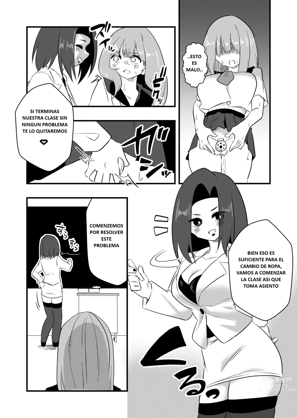 Page 8 of doujinshi Mon Pe Niyoru Dansei Kyoushi Josou Choukyou Keikaku