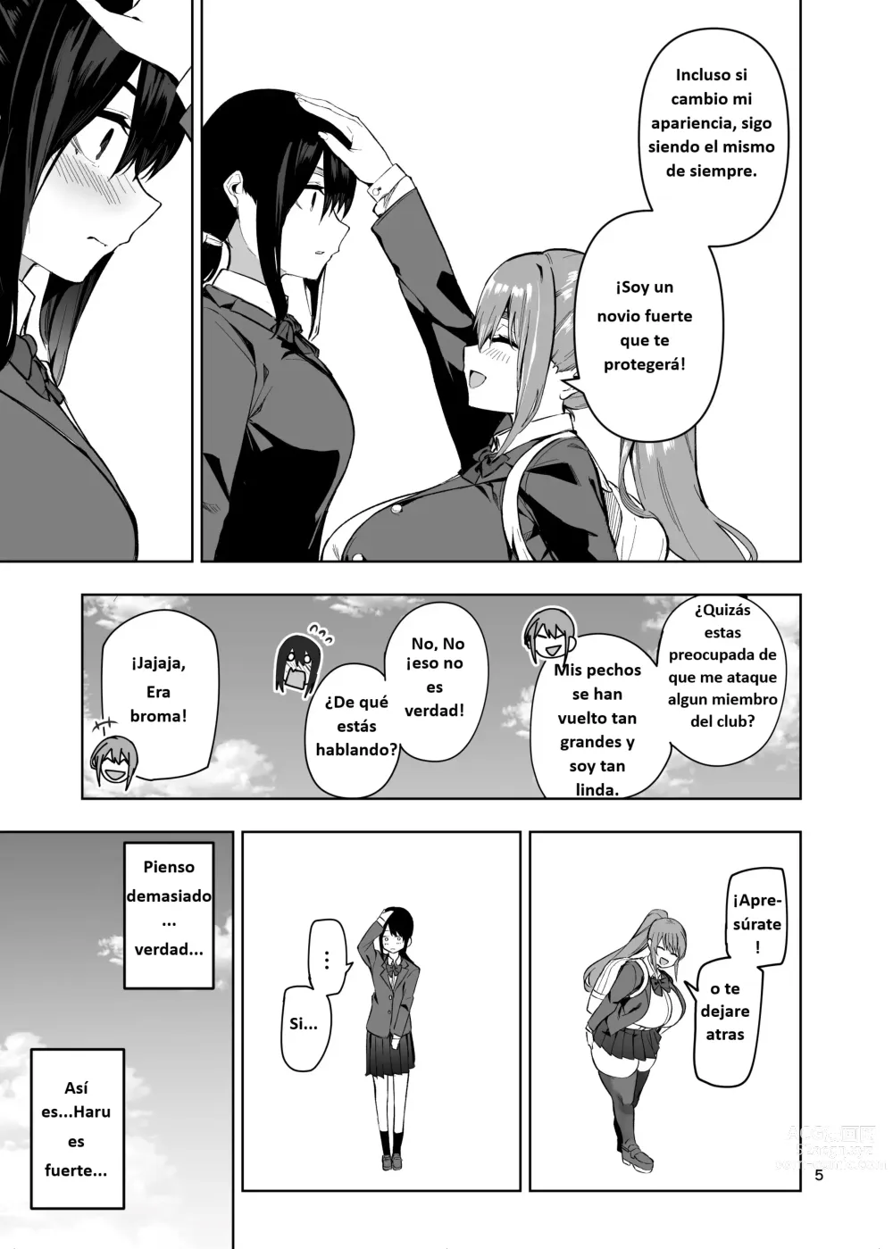 Page 6 of doujinshi Dosukebe Onaho Body Byou Tsuyokute Kakkoii Kareshi ga Onaho ni Naru made