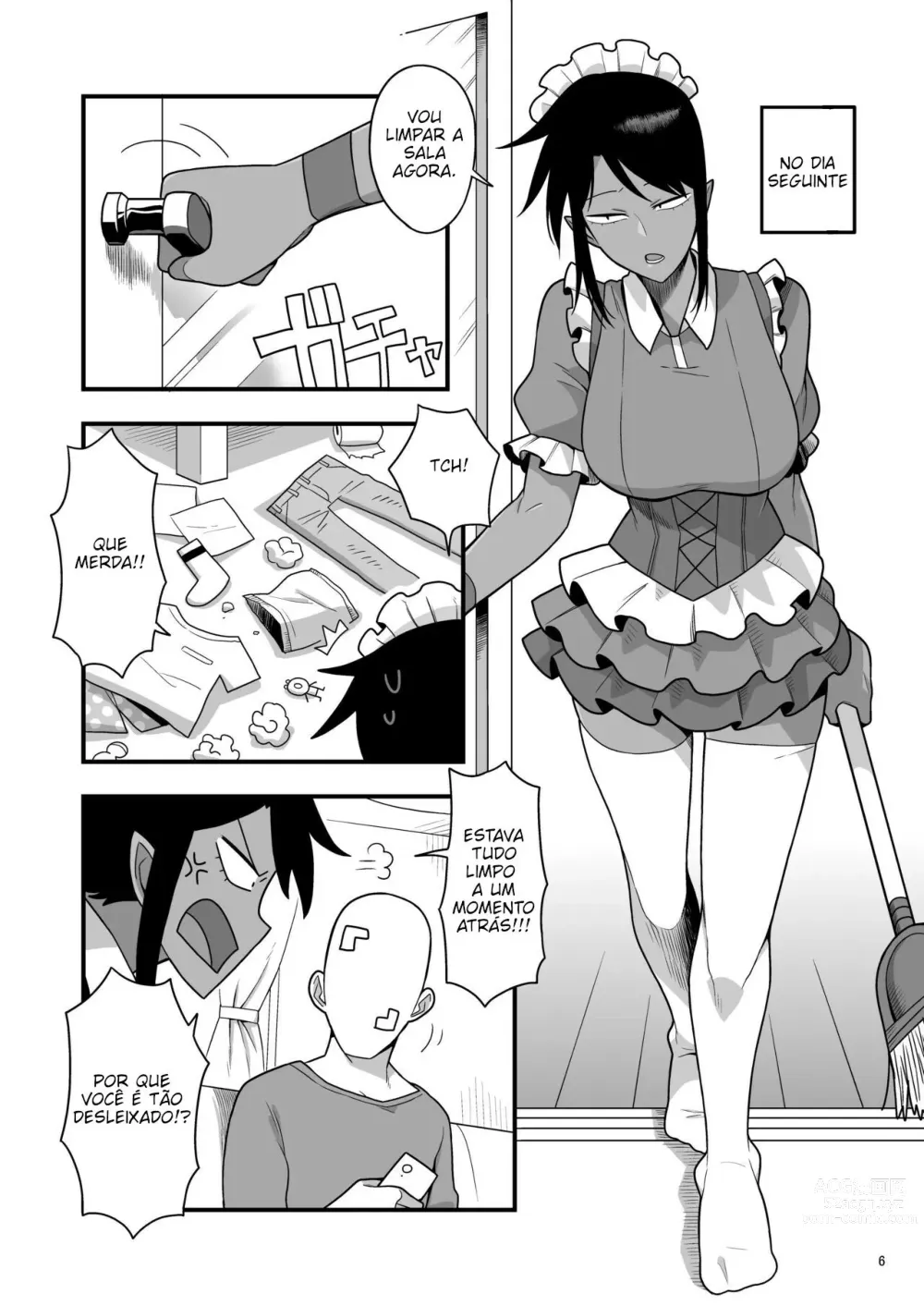 Page 6 of doujinshi Kuchi Warui-san no Yowami o Nigitte Iroiro Sasete Morau Hon