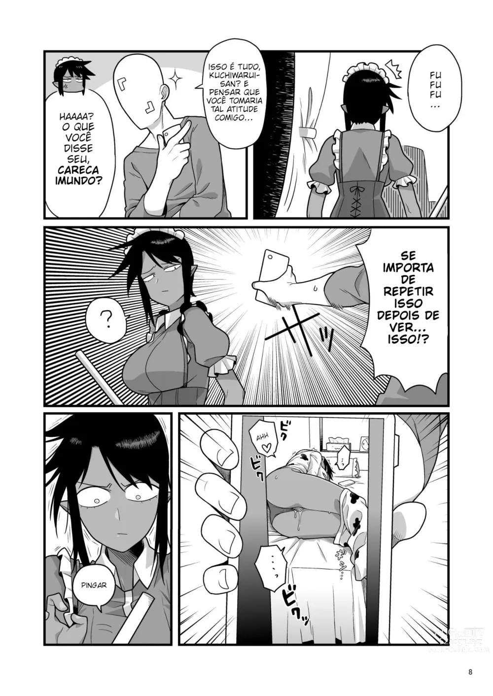 Page 8 of doujinshi Kuchi Warui-san no Yowami o Nigitte Iroiro Sasete Morau Hon