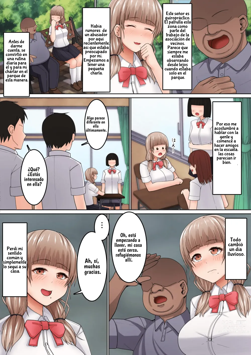 Page 5 of doujinshi Seikan Massage ni Aragaenai! ~Oji-san ni Ikasare makuru Bocchi JK~