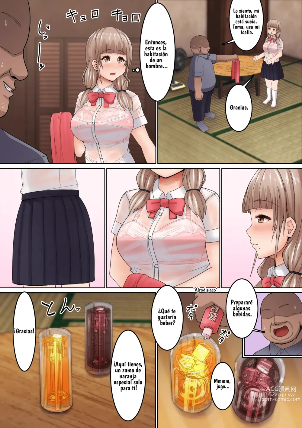 Page 6 of doujinshi Seikan Massage ni Aragaenai! ~Oji-san ni Ikasare makuru Bocchi JK~