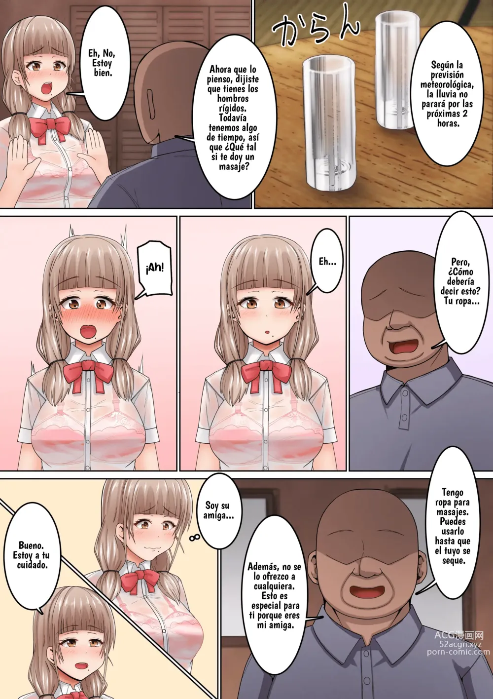 Page 7 of doujinshi Seikan Massage ni Aragaenai! ~Oji-san ni Ikasare makuru Bocchi JK~