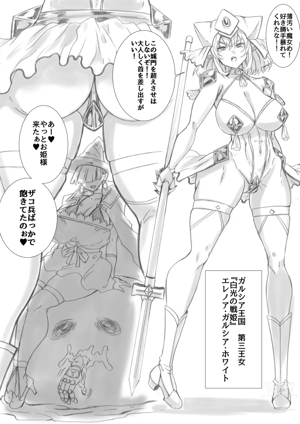 Page 2 of doujinshi Higeki no Senhime