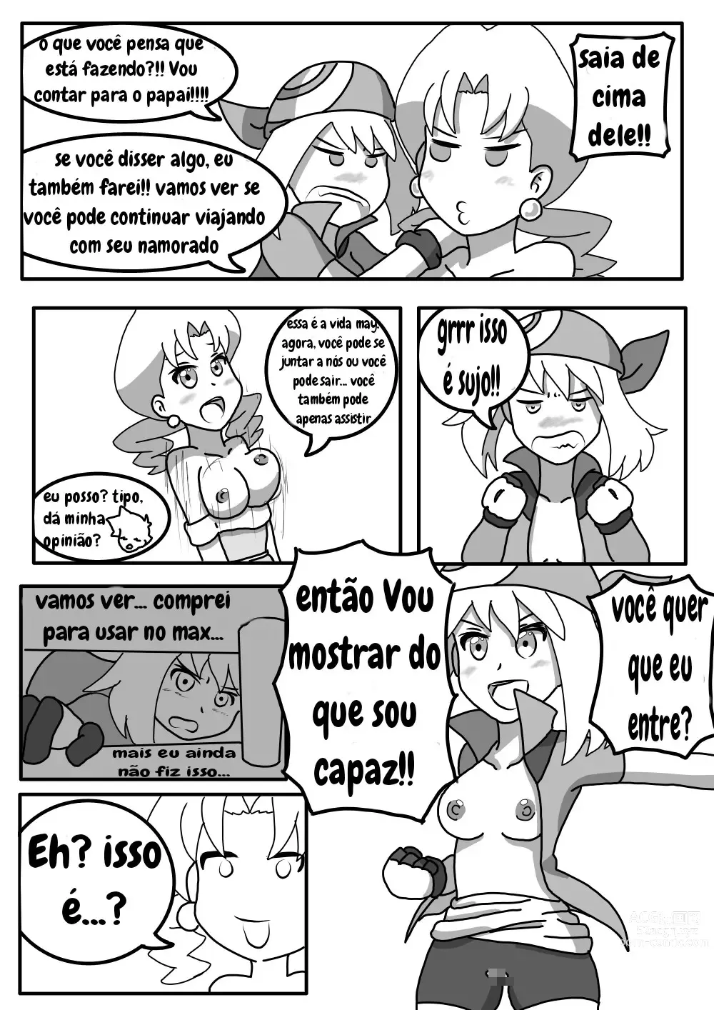 Page 13 of doujinshi Satoshi and koharu daily talk cap 02