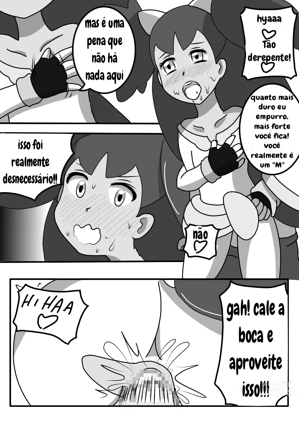 Page 11 of doujinshi Satoshi and koharu daily talk cap 04