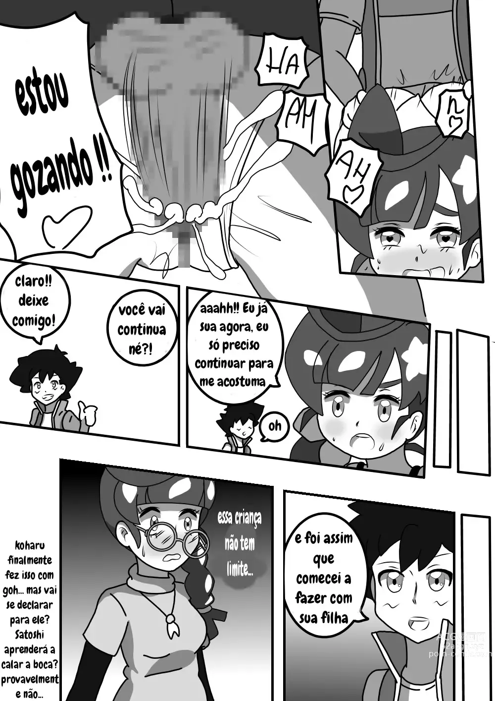 Page 23 of doujinshi Satoshi and koharu daily talk cap 07