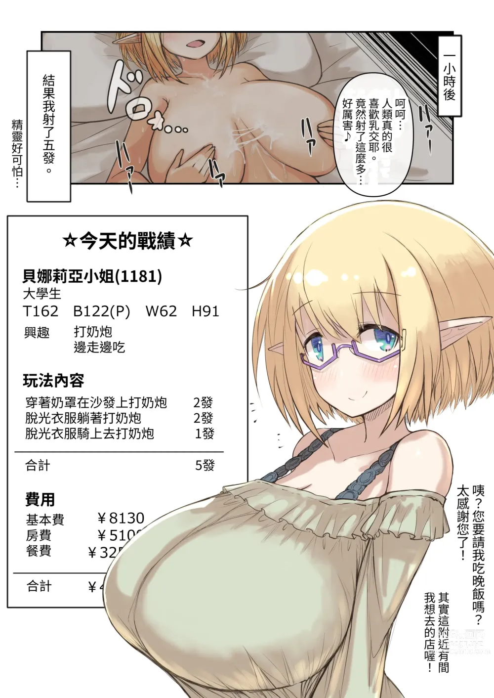 Page 66 of doujinshi 絕對乳交射精2