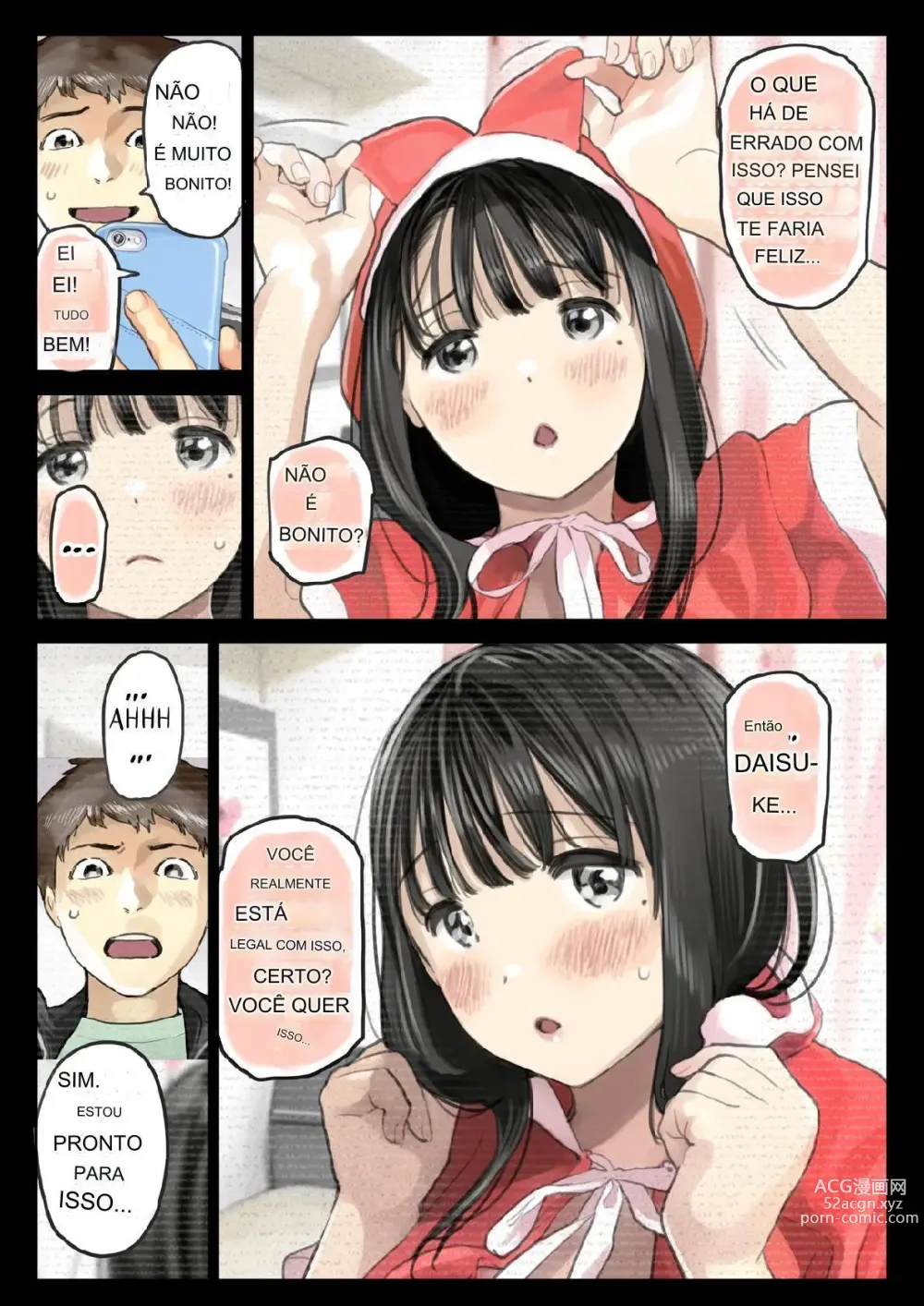 Page 21 of doujinshi Kanojo no SmaPho o Nozoita dake nano ni 3  I Just Snooped through Her Smartphone 3 [ptbr] google tradutor