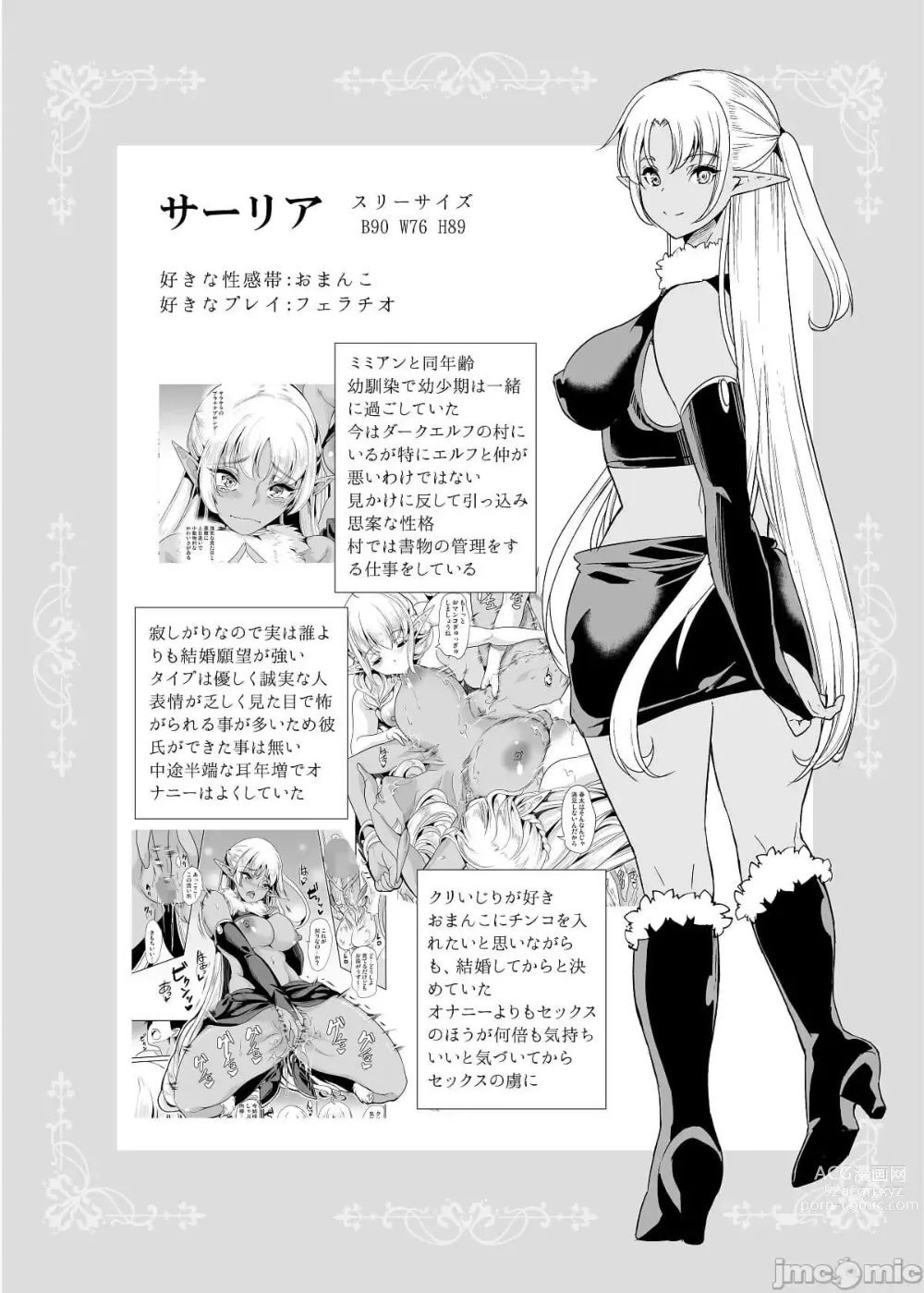 Page 105 of doujinshi スケベエルフ姉妹、婚活に来る 総集編