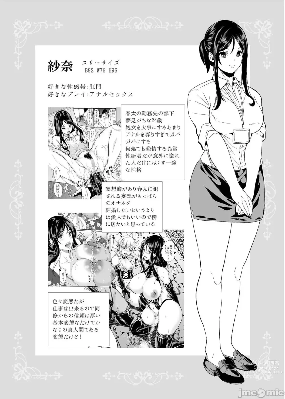 Page 137 of doujinshi スケベエルフ姉妹、婚活に来る 総集編