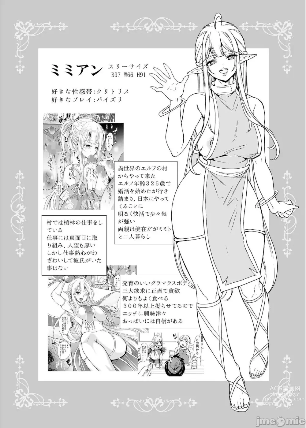 Page 37 of doujinshi スケベエルフ姉妹、婚活に来る 総集編