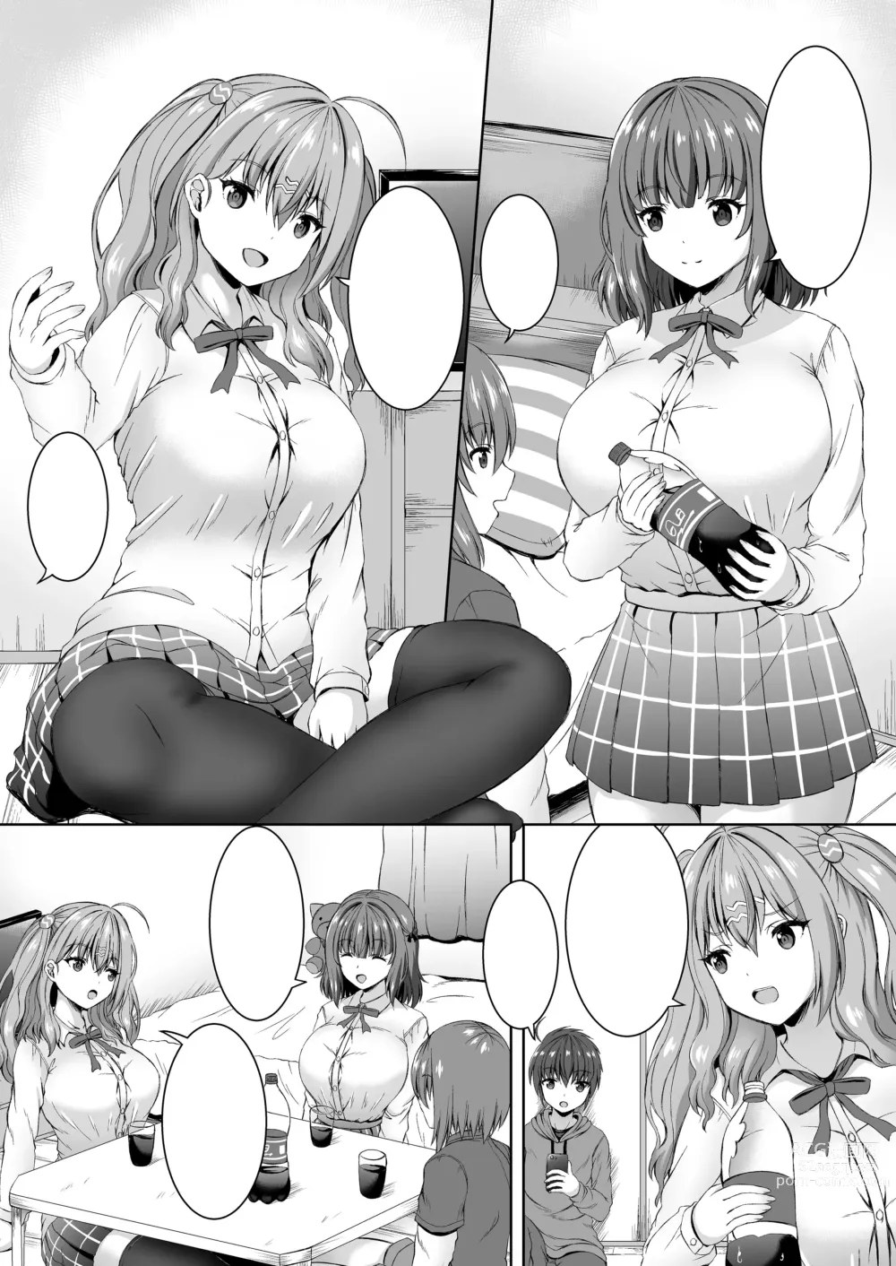 Page 34 of doujinshi Jisshi JK to Tomo Ane JK o Nando mo Koukan Amaicha Swapping Doutei Fudeoroshi