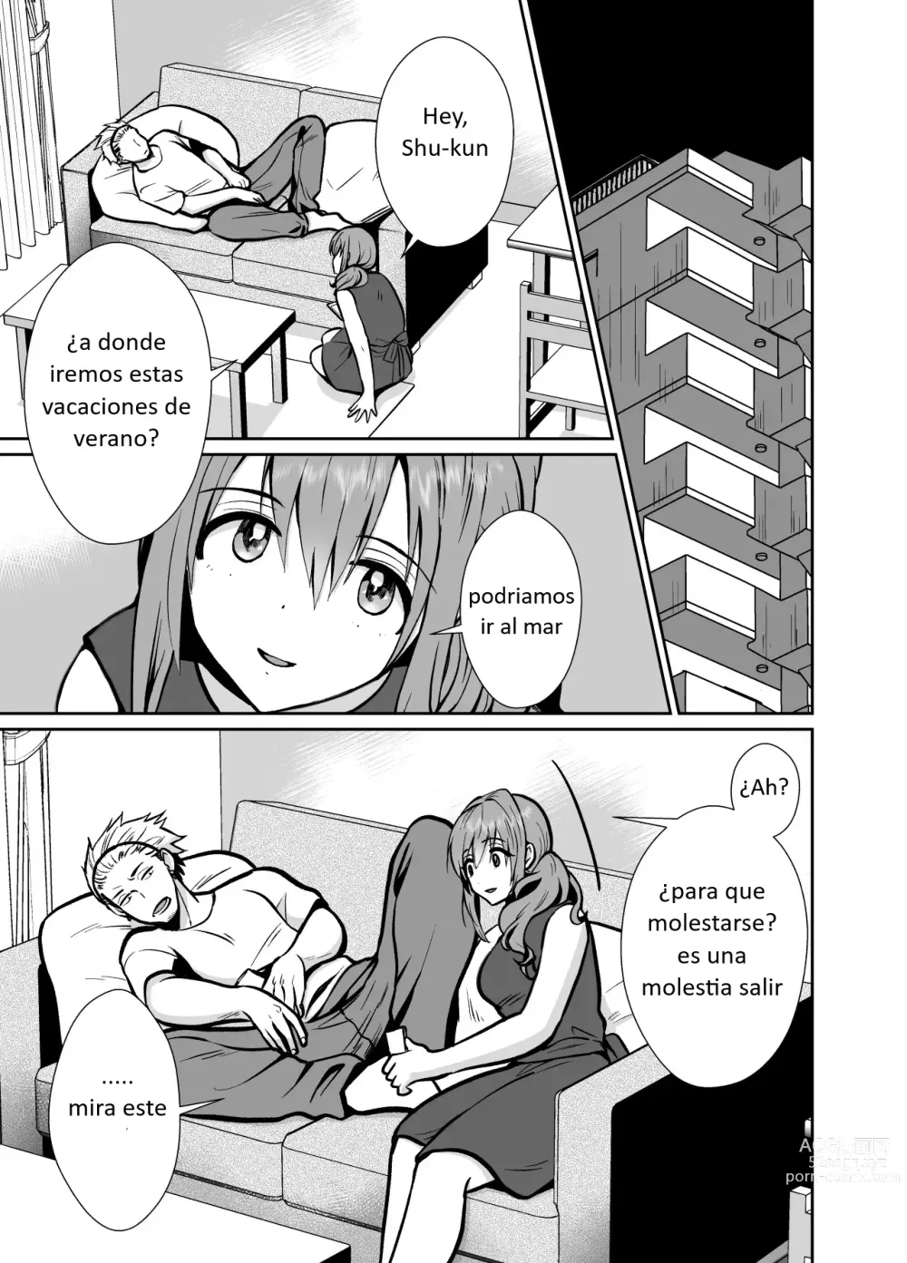 Page 4 of doujinshi Kareshi Mochi MenHeal Joshi ni Koi o Shita Boku no Matsuro 3