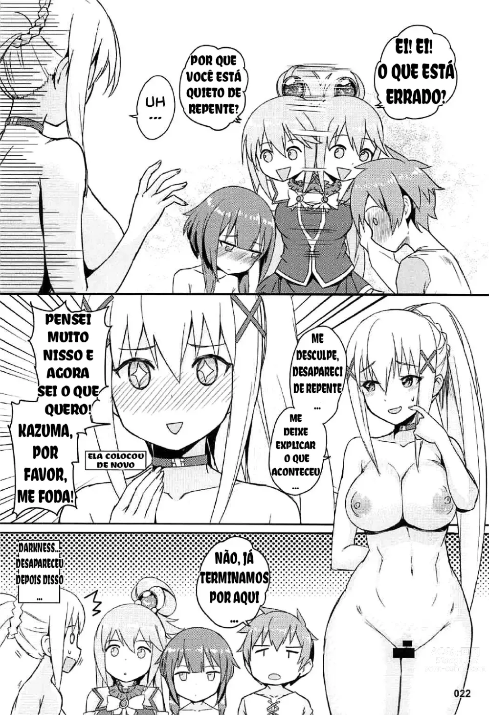 Page 23 of doujinshi Kono Azen na Kazuma ni Shojo o!