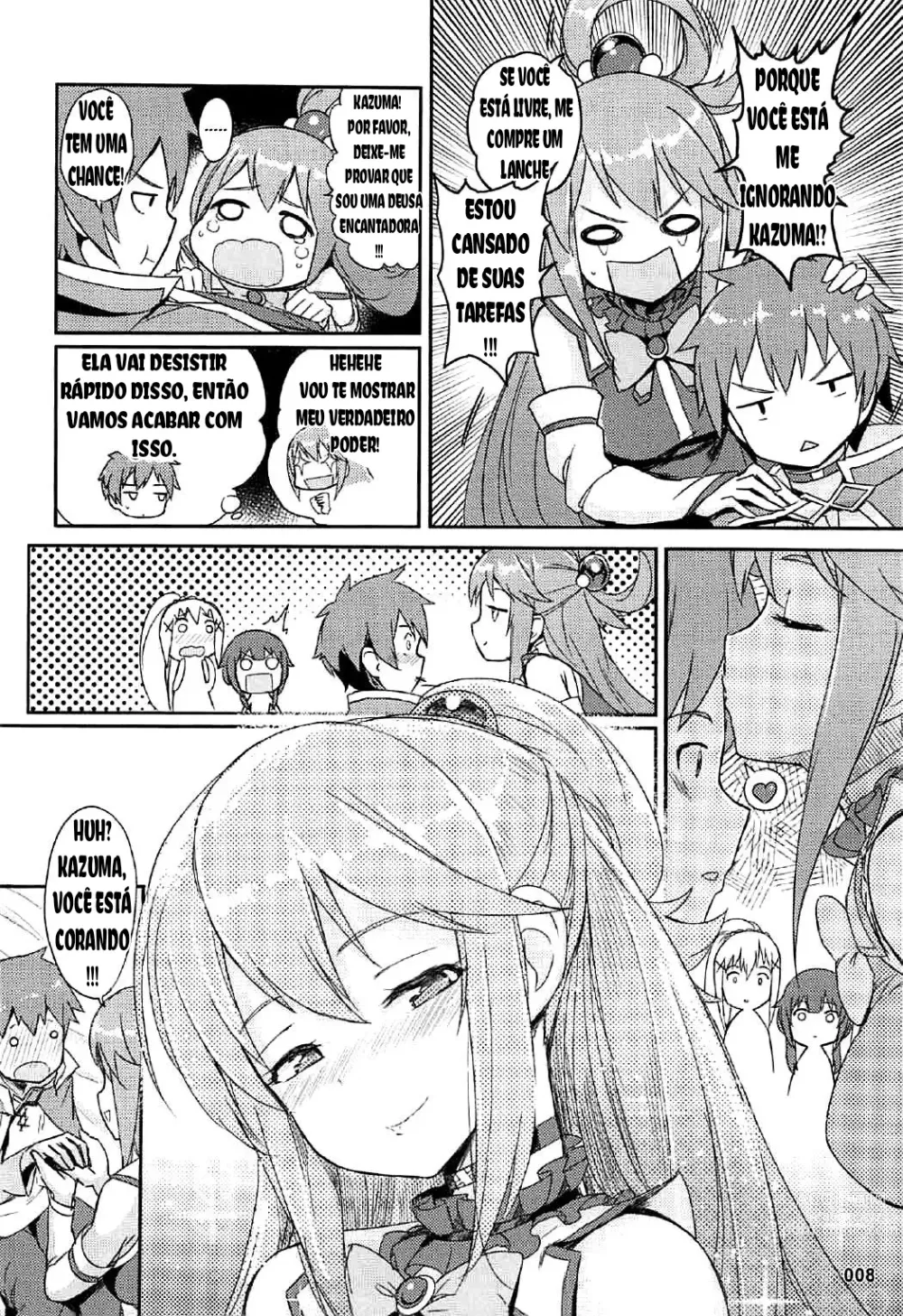 Page 9 of doujinshi Kono Azen na Kazuma ni Shojo o!