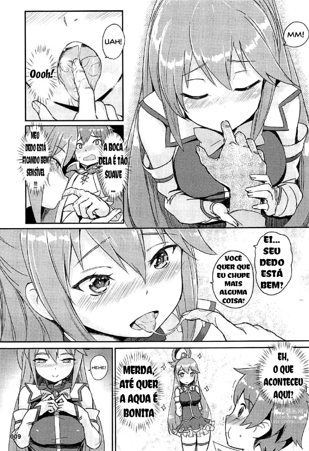 Page 10 of doujinshi Kono Azen na Kazuma ni Shojo o!