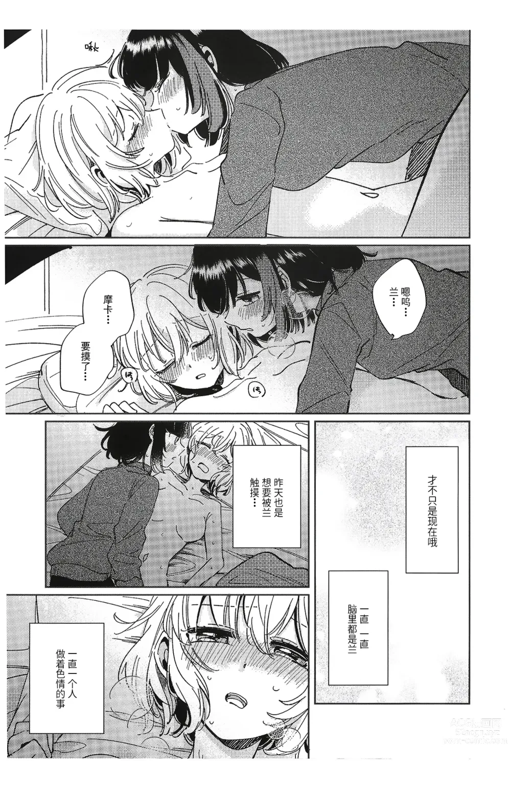 Page 21 of doujinshi 和那份温暖一起丶彼此温存