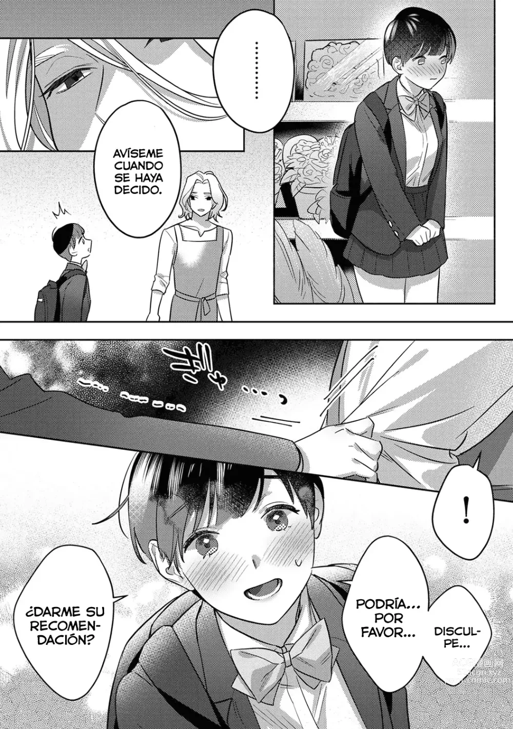 Page 10 of manga Ohanayasan to joshi kousei CAP01