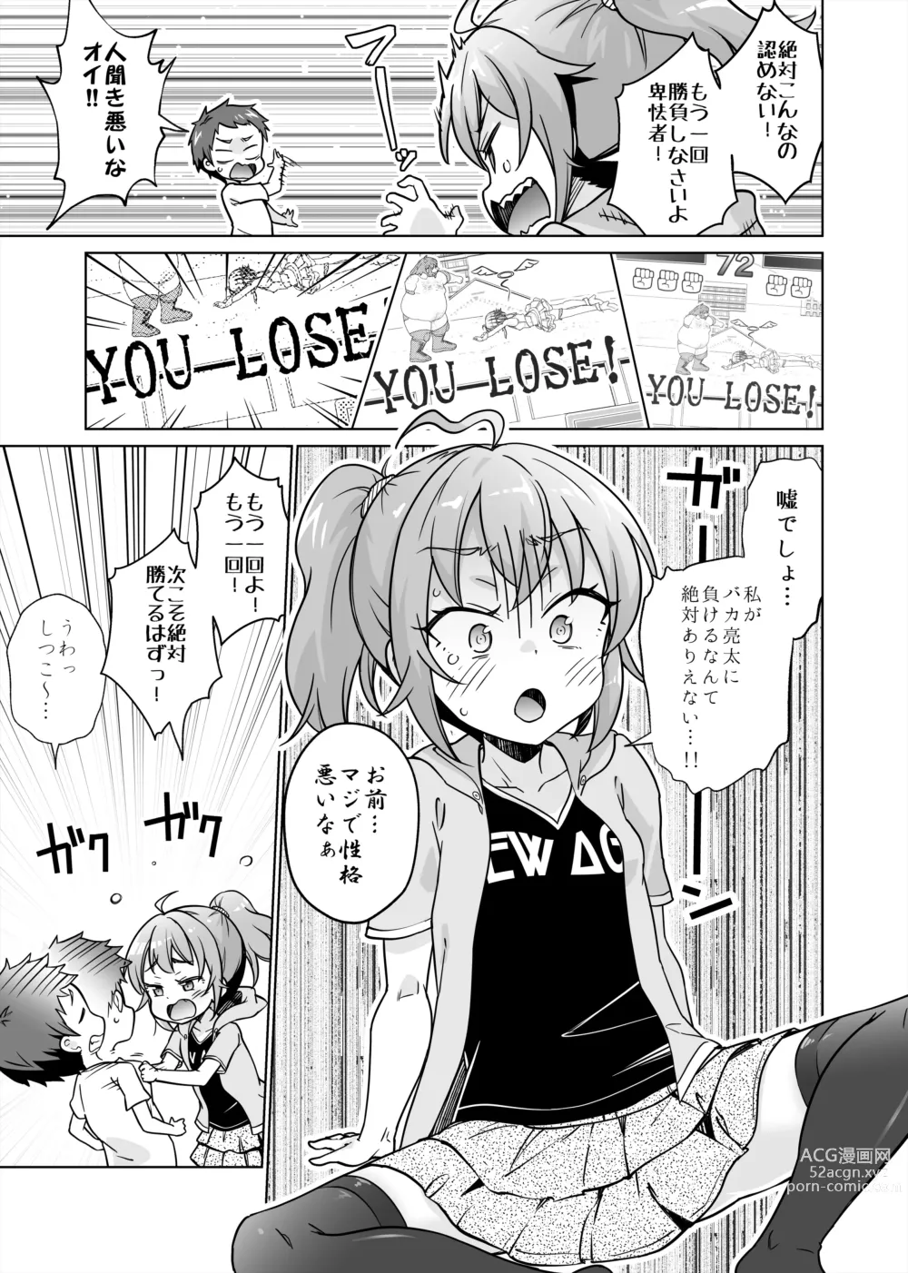 Page 7 of doujinshi Batsu Game de Joshi ni H na Meirei Shichaimashita!!