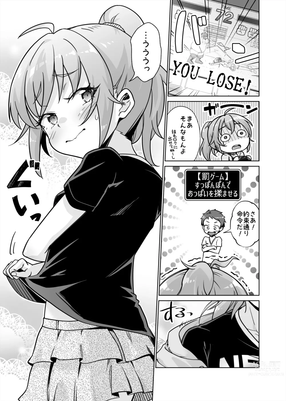 Page 9 of doujinshi Batsu Game de Joshi ni H na Meirei Shichaimashita!!