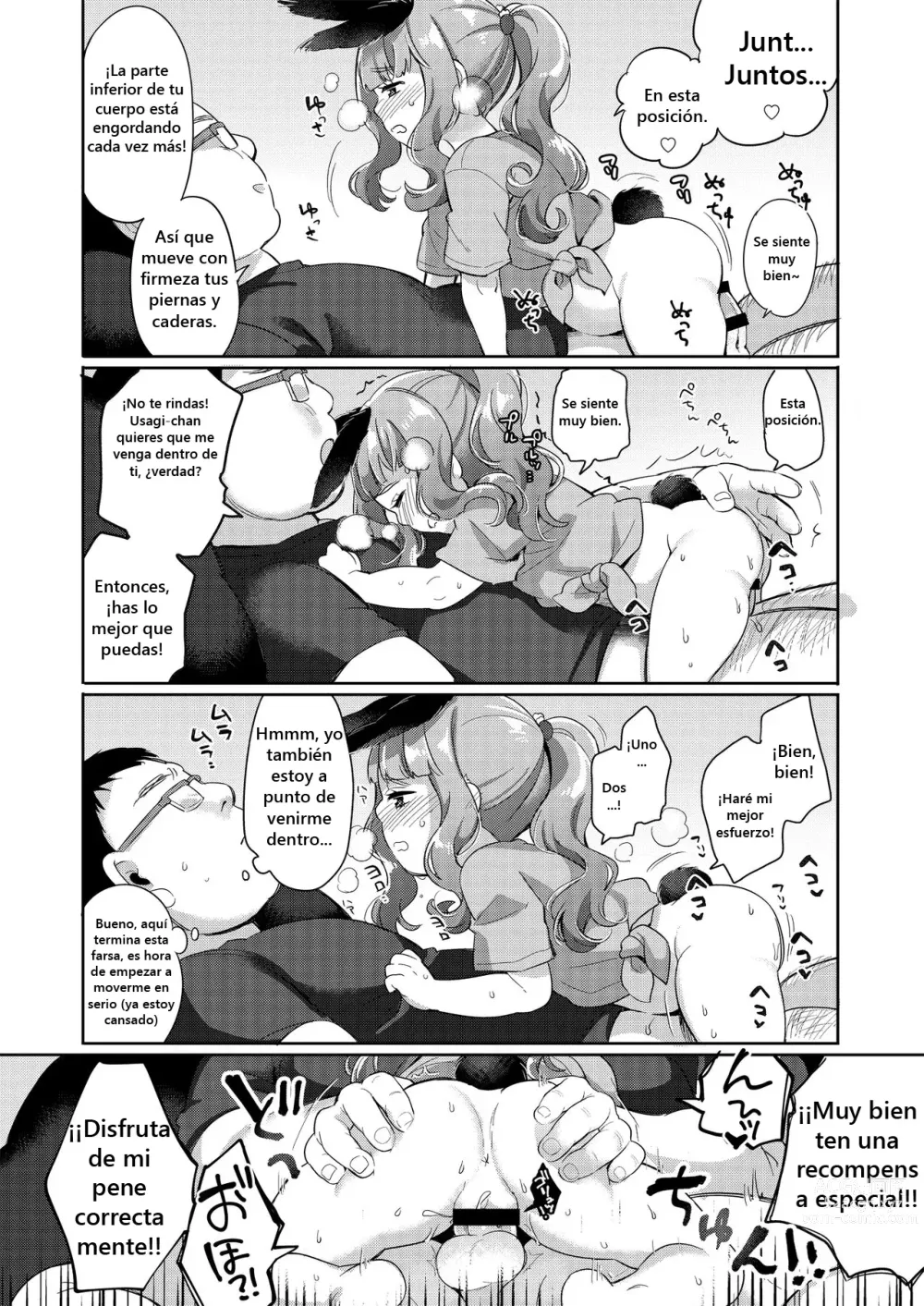 Page 5 of doujinshi Uchi no Pet ga Debuttekita node Diet Saseta