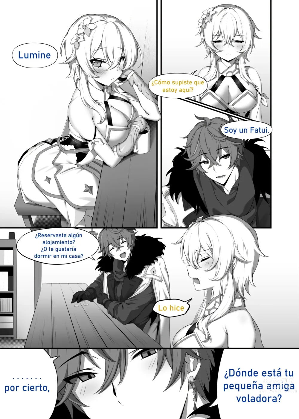 Page 2 of doujinshi Amante del pais nevado