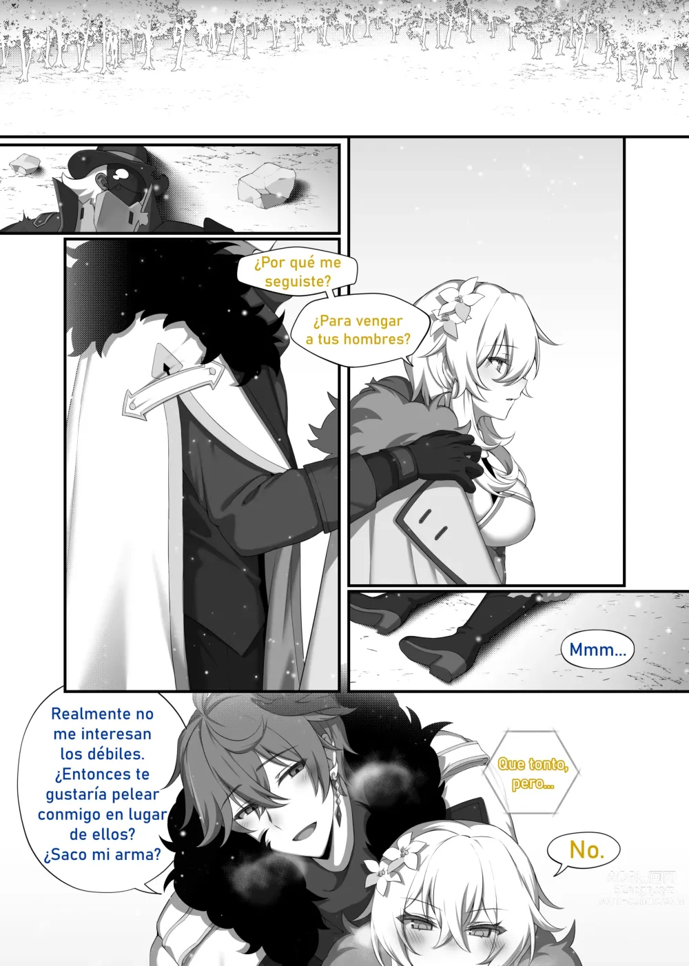 Page 18 of doujinshi Amante del pais nevado