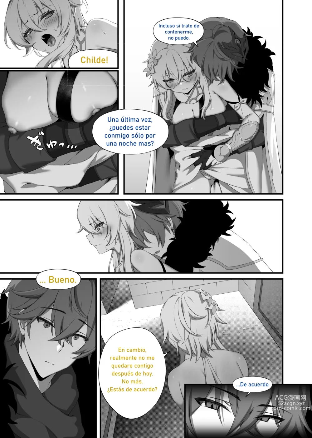 Page 10 of doujinshi Amante del pais nevado