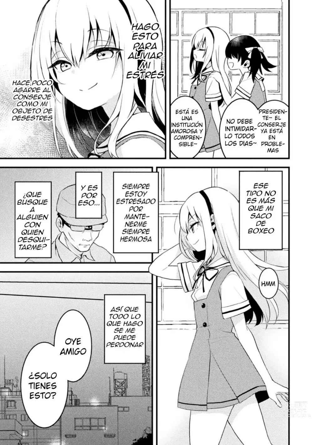 Page 3 of manga Castigo al presidente del consejo estudiantil!