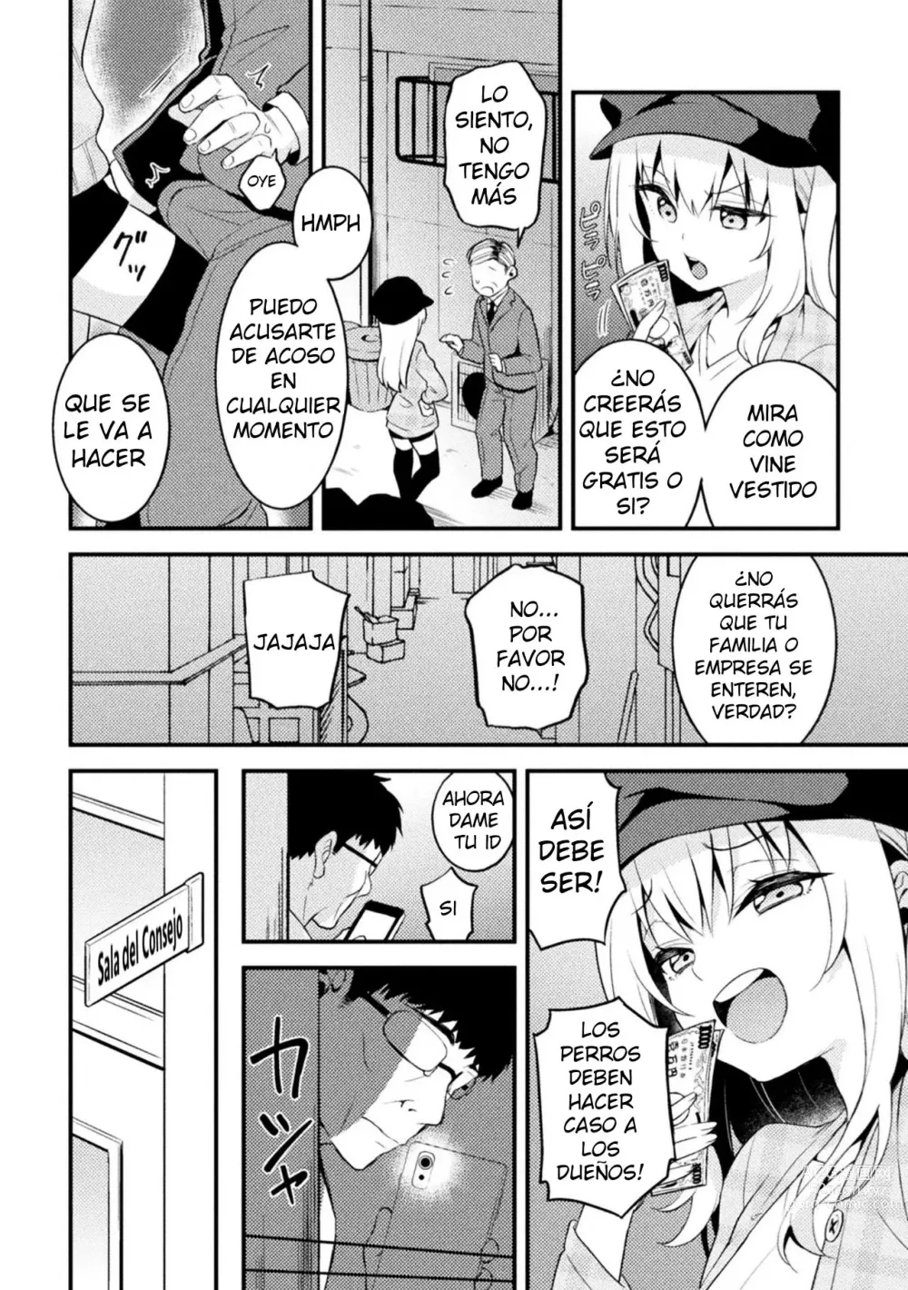 Page 4 of manga Castigo al presidente del consejo estudiantil!