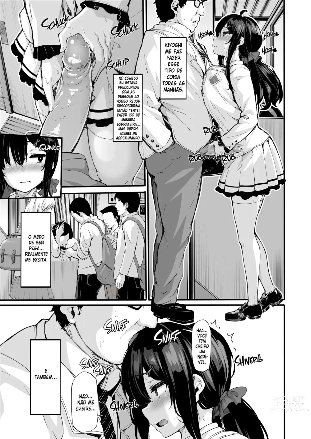 Page 4 of doujinshi Nonohara Yuka No Himitsu No Haishin 3