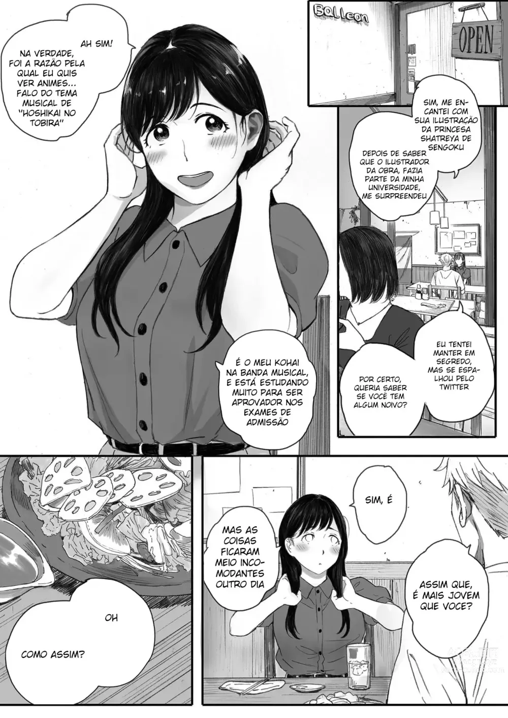 Page 22 of doujinshi Boku no Senpai Kanojo wa OtaCir no Hime ni Naru