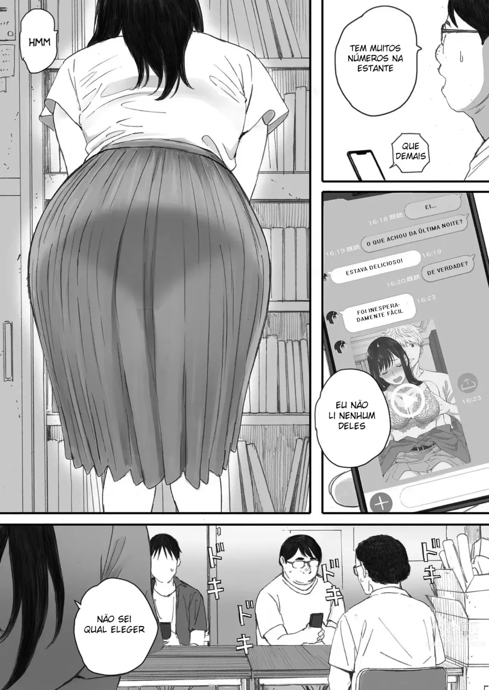 Page 38 of doujinshi Boku no Senpai Kanojo wa OtaCir no Hime ni Naru