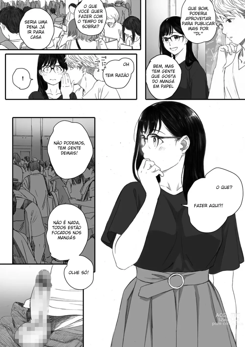 Page 54 of doujinshi Boku no Senpai Kanojo wa OtaCir no Hime ni Naru