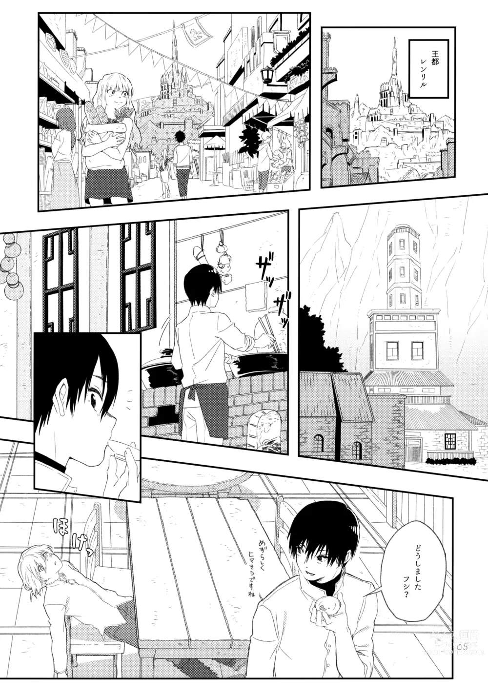 Page 4 of doujinshi Sono Toki wa, Omae to