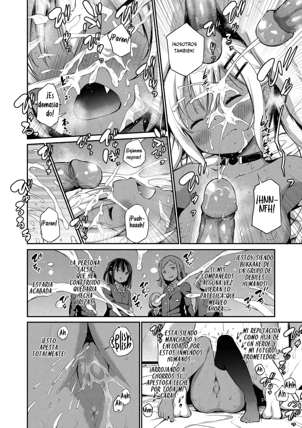 Page 18 of manga La Catastrofe de la Torpe Sucubo Lily-chan (decensored)