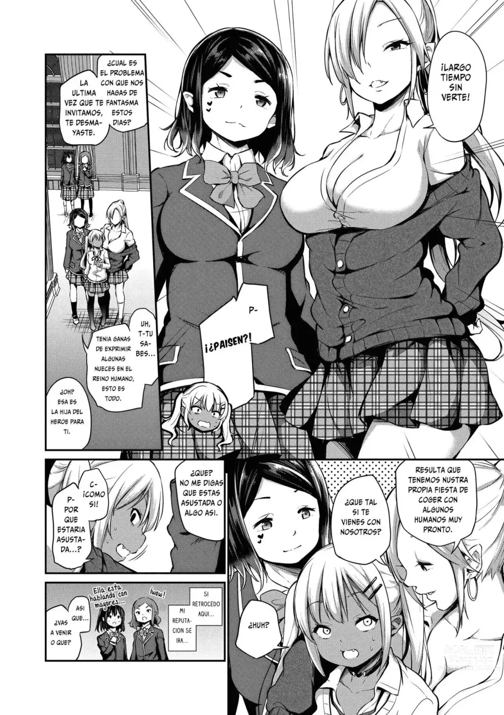 Page 4 of manga La Catastrofe de la Torpe Sucubo Lily-chan (decensored)