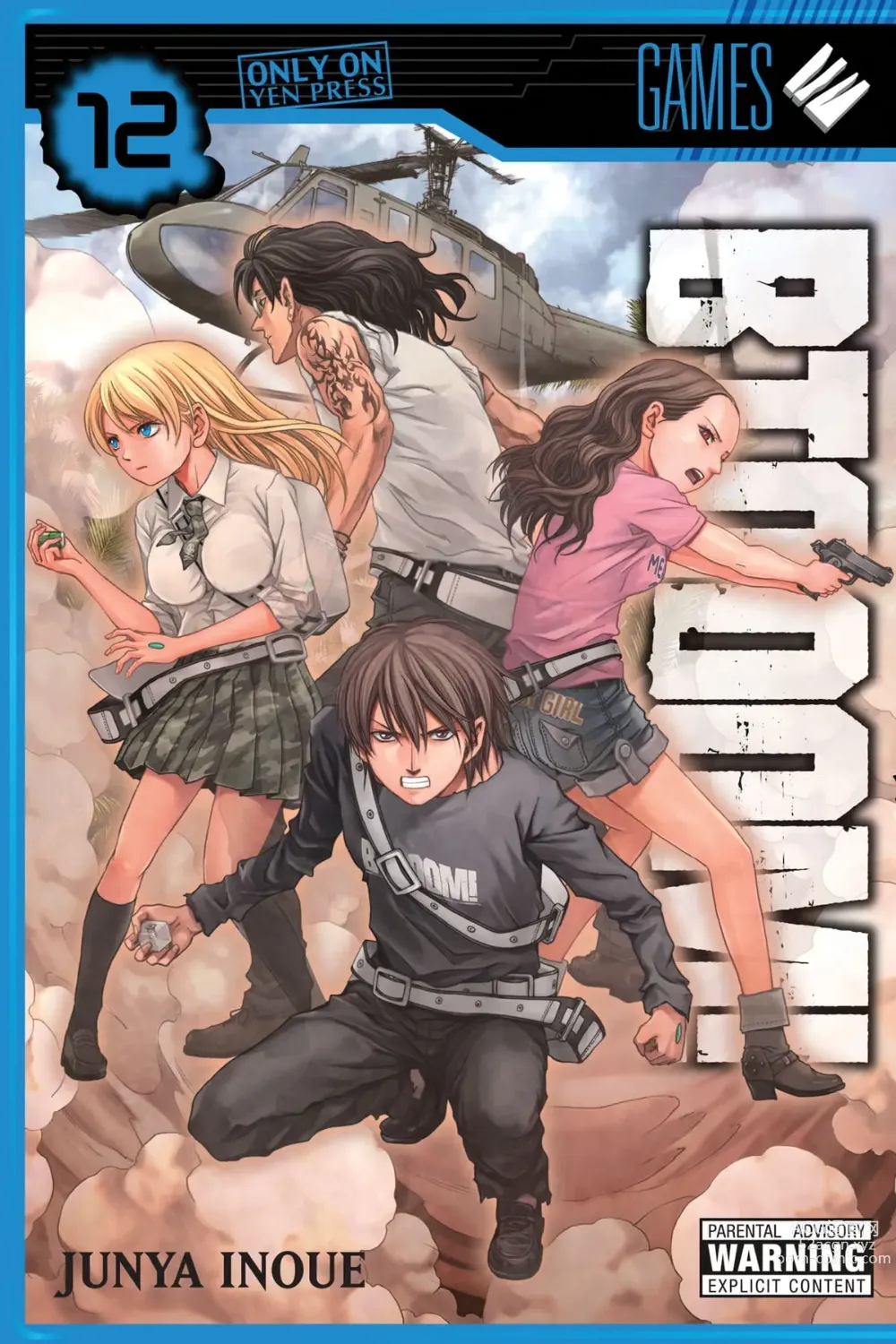 Page 12 of imageset Btooom! Manga Cover